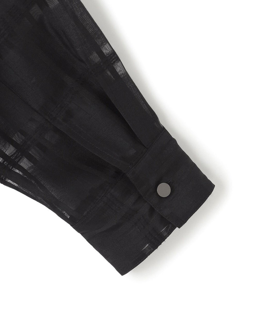 ICB 【洗える】シアードビーチェックブルゾン 