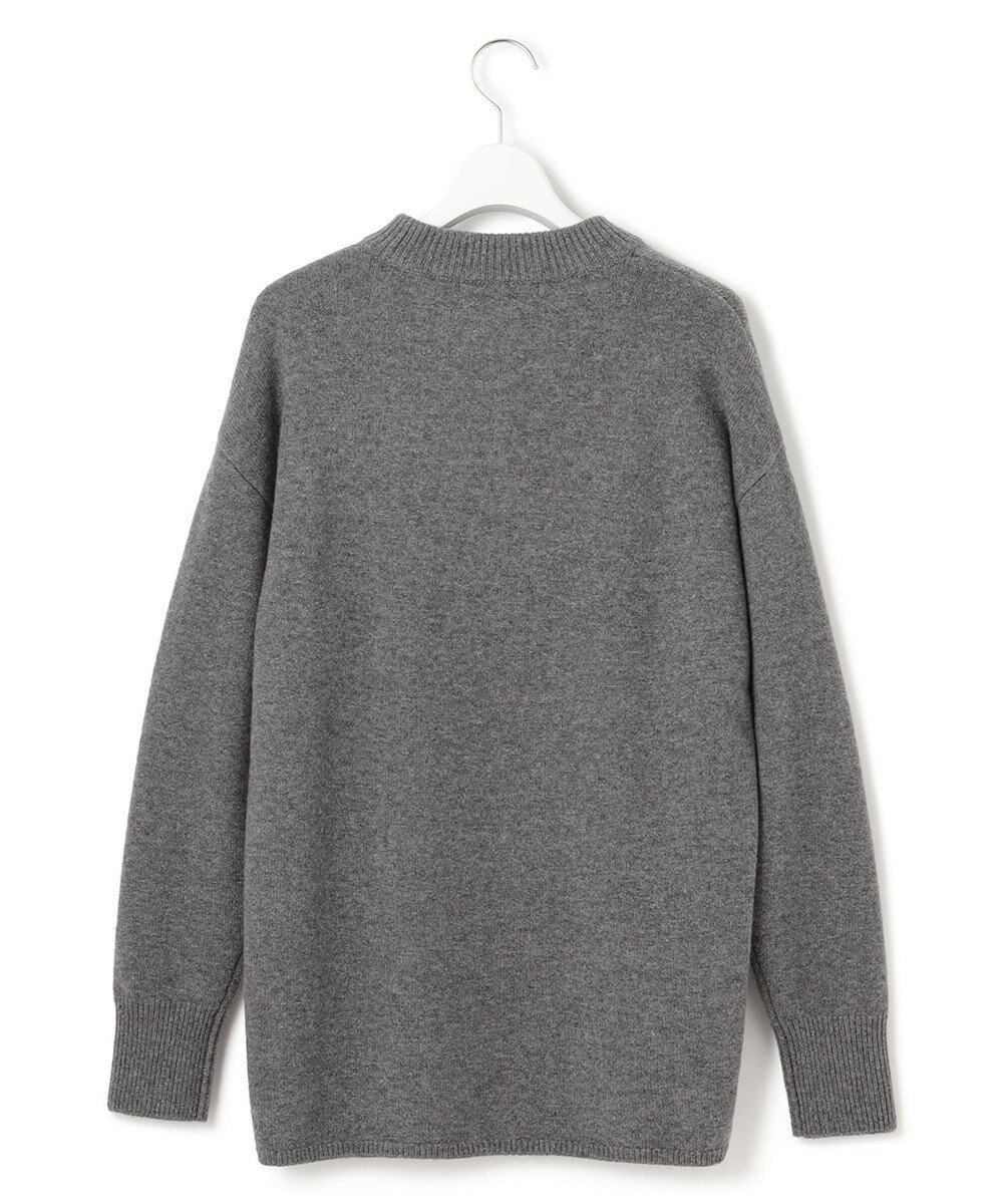 23区 【洗える】ウールカシミヤブレンド チュニック ニット 