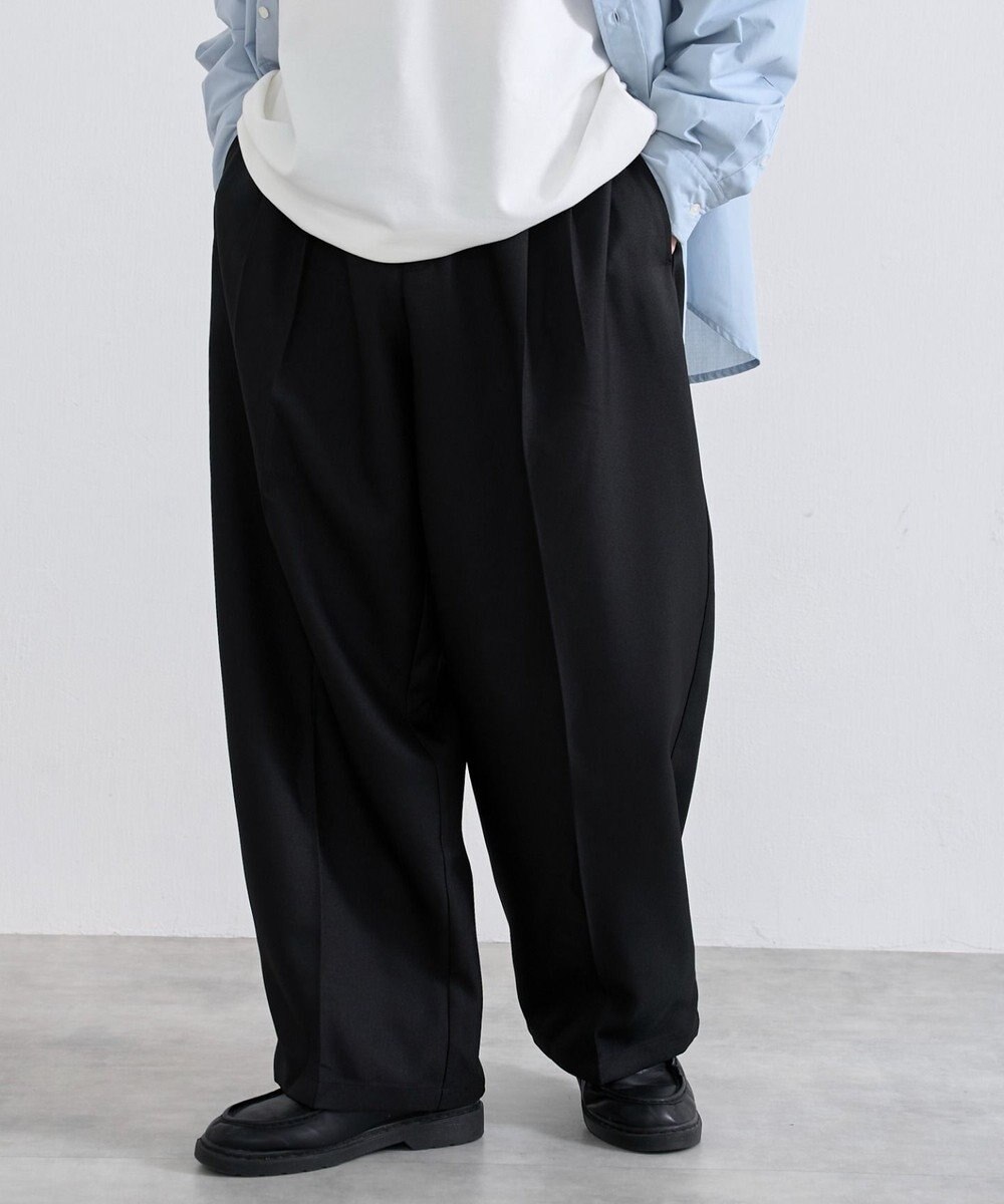 WEGO ワイドストレートスラックス 