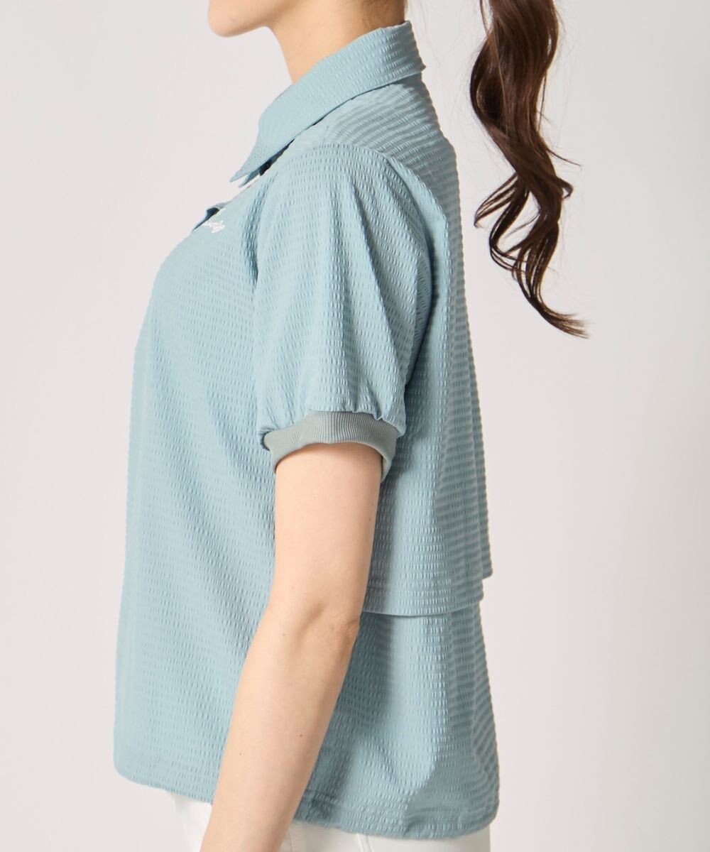 FILA GOLF／marie claire 【marie claire SPORT】 バックベンチレーションプルオーバー 