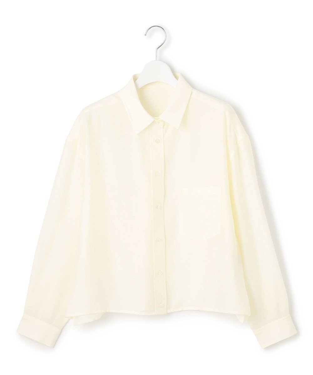 J.PRESS YORK STREET 【WOMEN】シアーショート ブラウス 