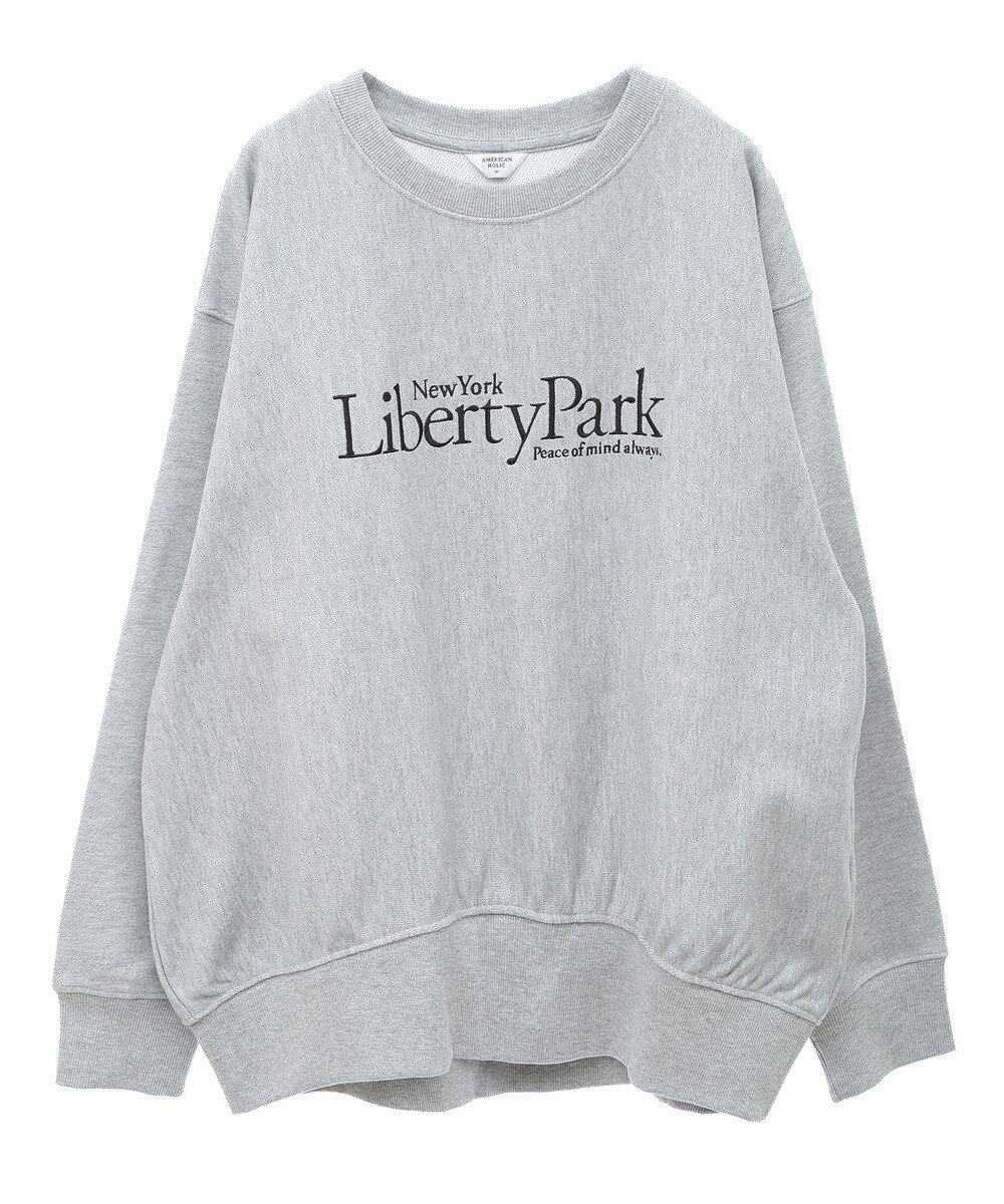 AMERICAN HOLIC Ｌｉｂｅｒｔｙ　Ｐａｒｋ刺繍スウェット2 
