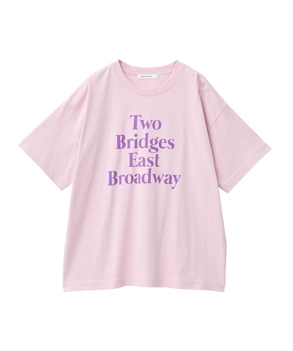 AMERICAN HOLIC カラーロゴTシャツ 