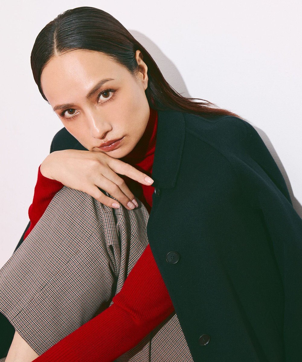 ICB 【30th ANNIVERSARY】ウールガンクラブチェック テーパードパンツ 