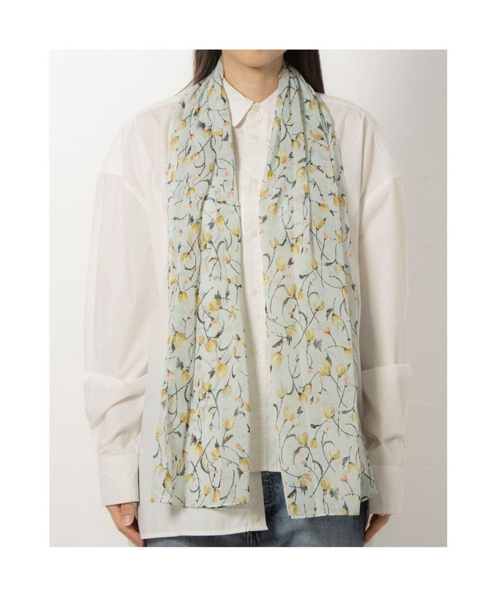 UNBILLION カシュネ cache nez / 花柄シフォンスカーフ 