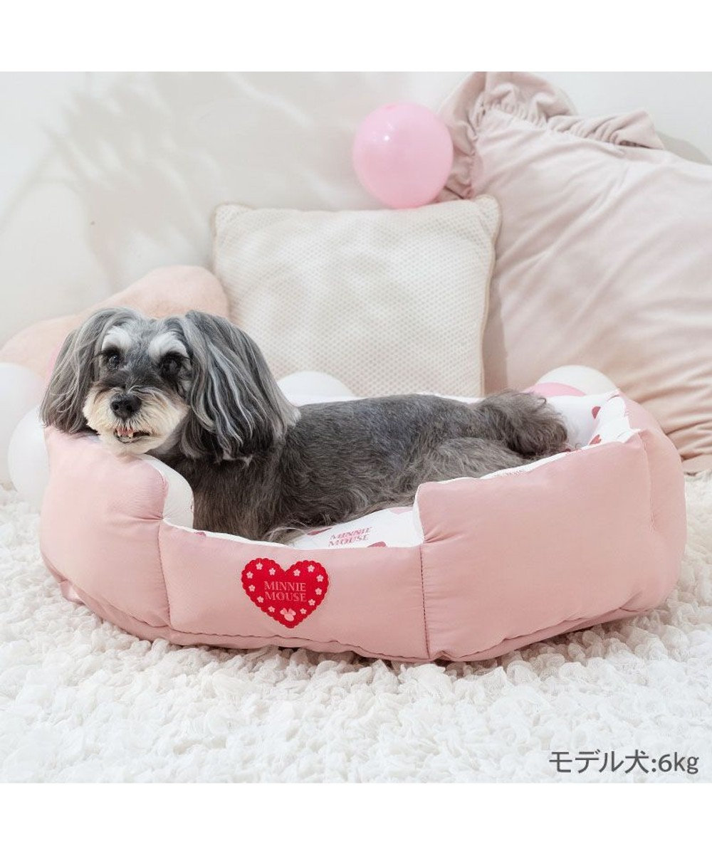 PET PARADISE ディズニー ミニーマウス クールカドラー 《ハート柄》 Ｍ 