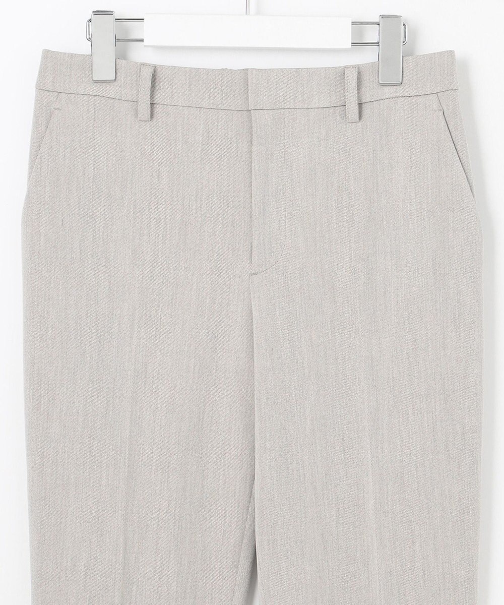 自由区 【WEB限定カラーあり/洗える/撥水加工】TRギャバ テーパード パンツ 