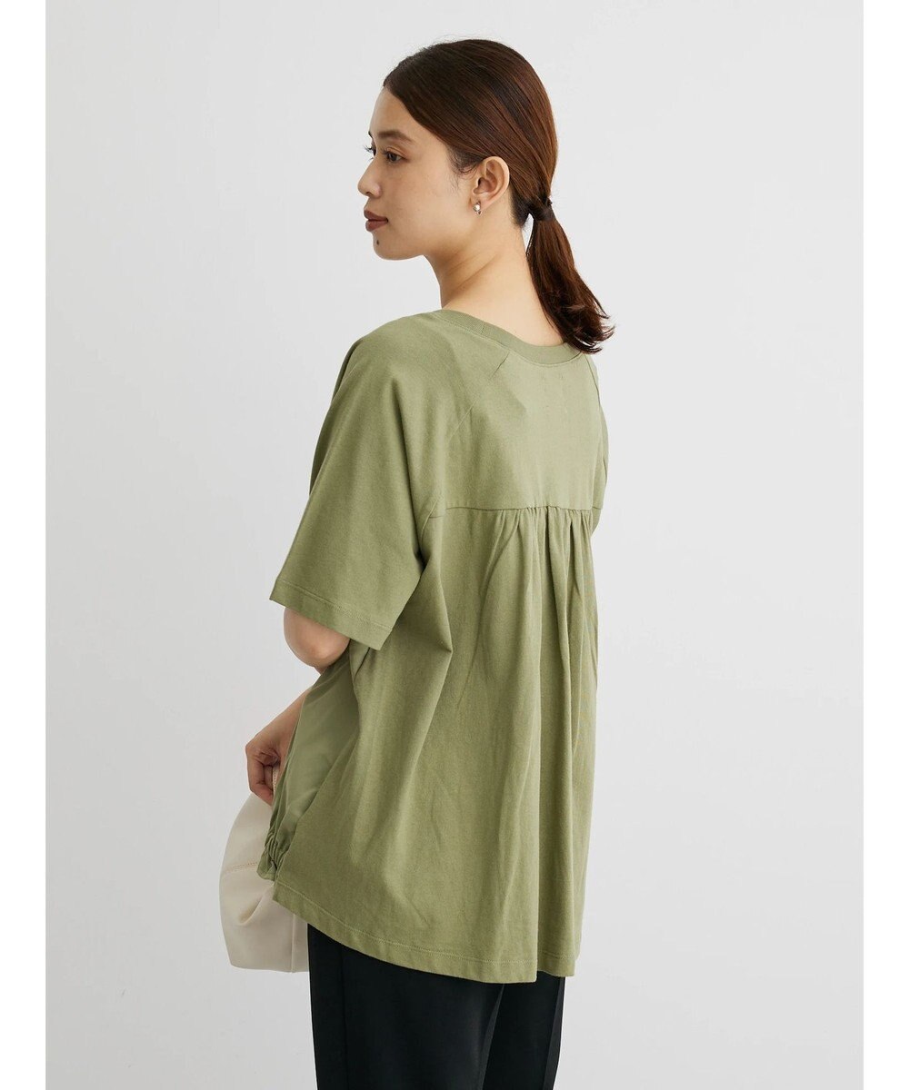 Green Parks 前ゴムドッキングカットプルオーバー 