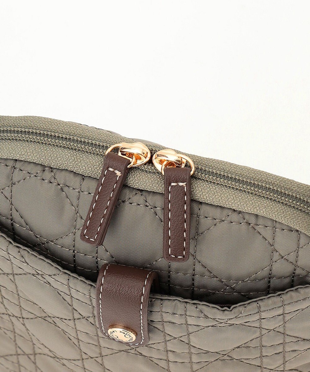 LA BAGAGERIE グリッドキルティングショルダー 