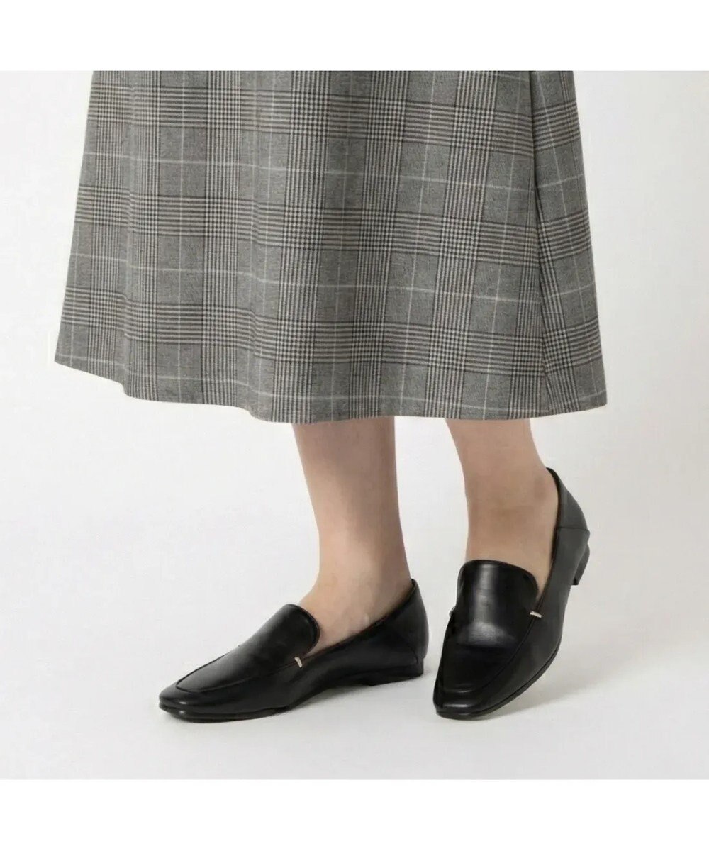 MODE ET JACOMO <carino>スクエアトゥフラットシューズ 