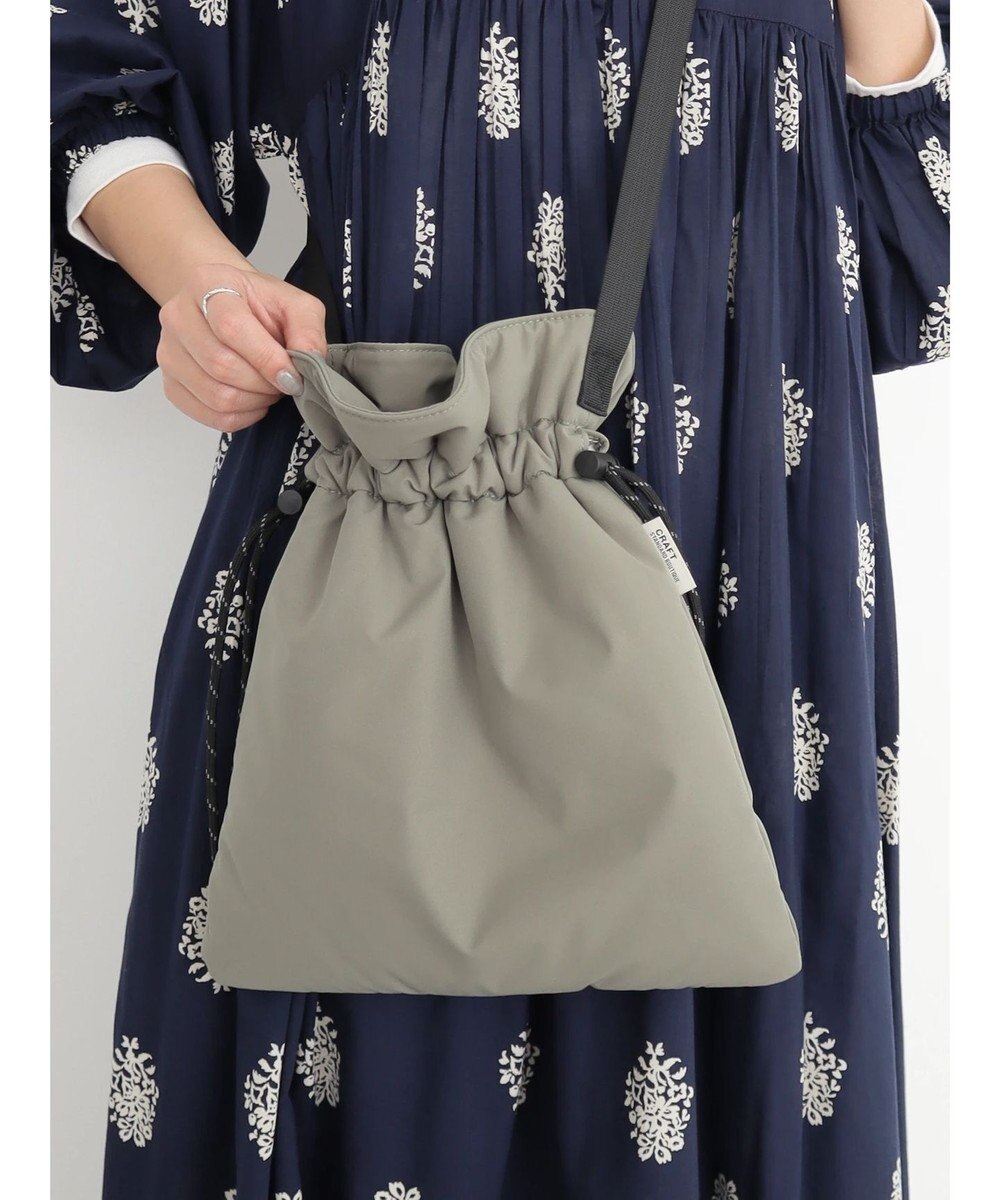 CRAFT STANDARD BOUTIQUE ボンディングパフ巾着ショルダーバッグ 
