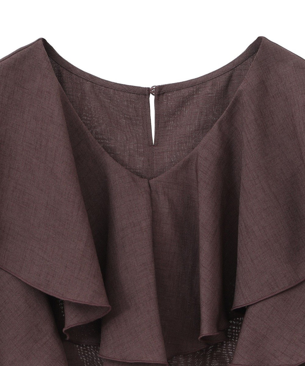 AMERICAN HOLIC イージーケアフリルシャツ 