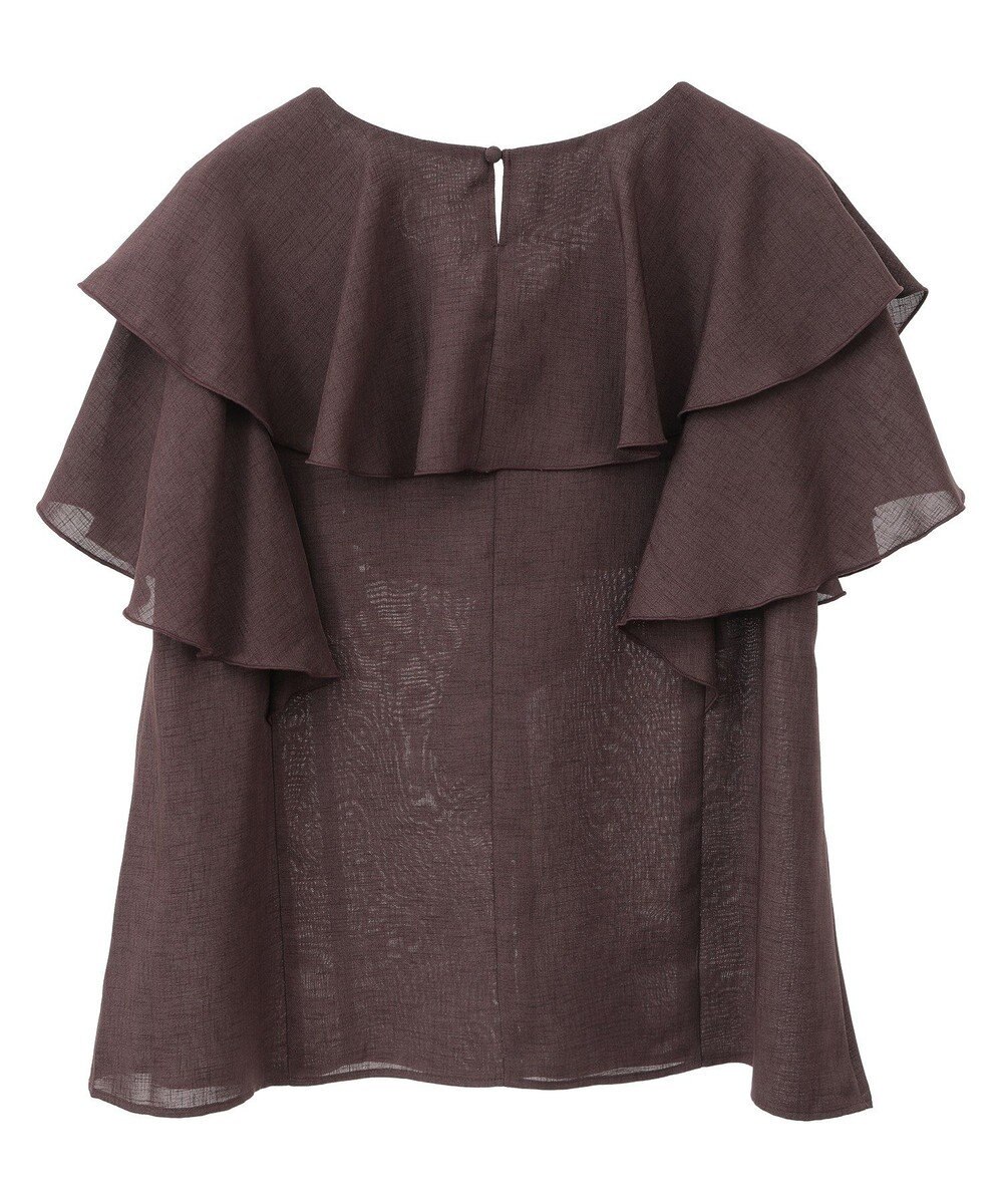 AMERICAN HOLIC イージーケアフリルシャツ 