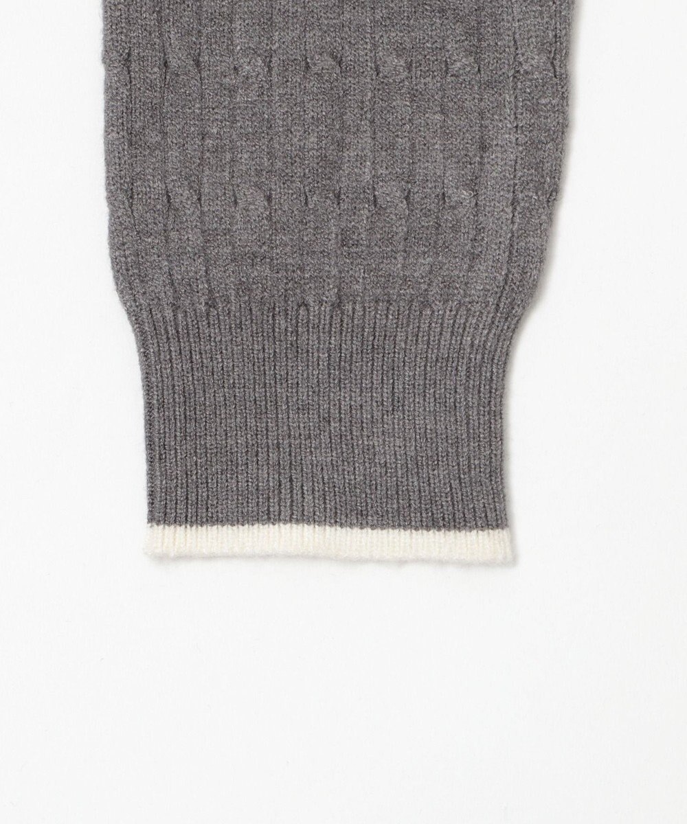 WEGO 【WEB限定/25年秋冬新作】別注USPOLOヘンリーネックニットPO 