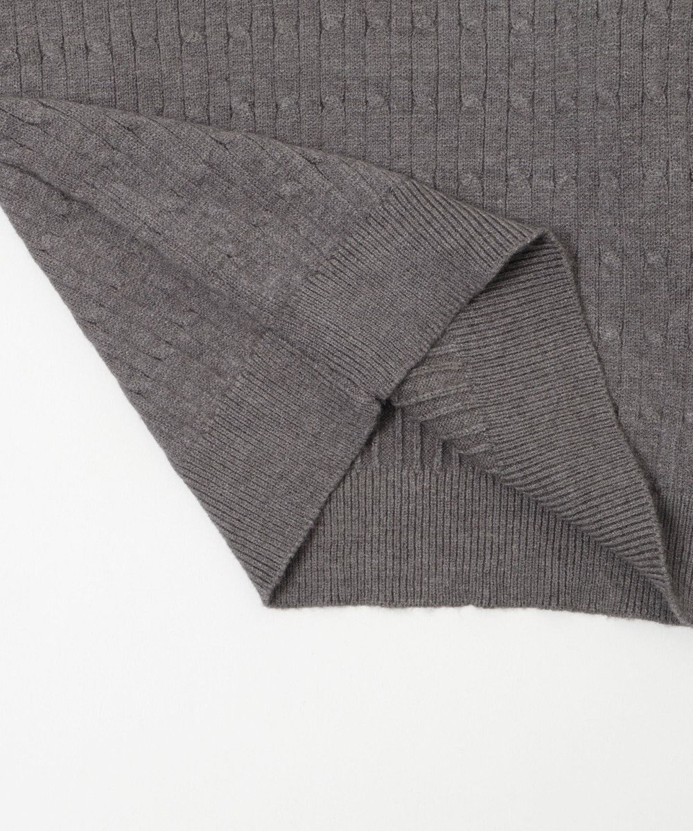 WEGO 【WEB限定/25年秋冬新作】別注USPOLOヘンリーネックニットPO 