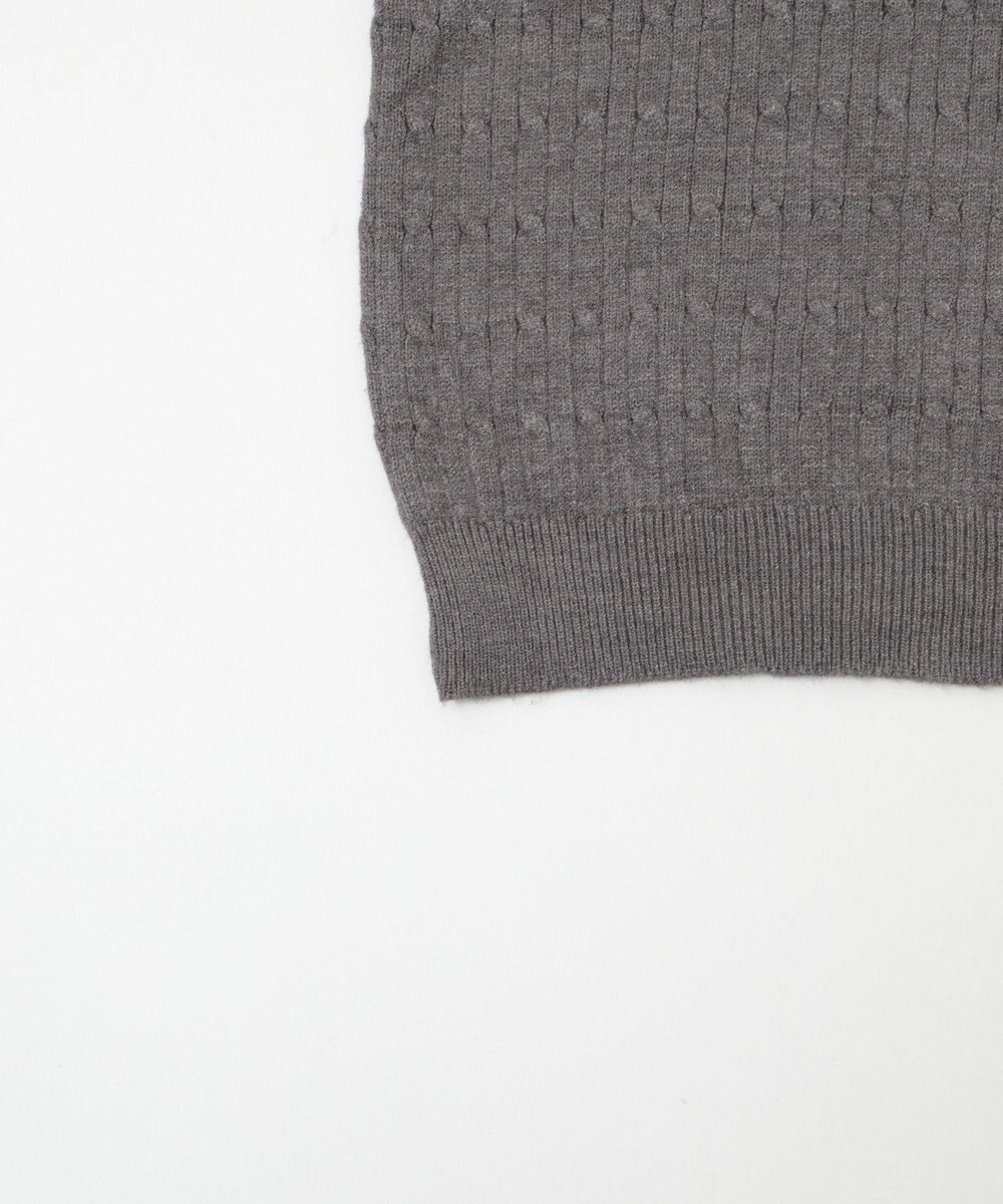 WEGO 【WEB限定/25年秋冬新作】別注USPOLOヘンリーネックニットPO 