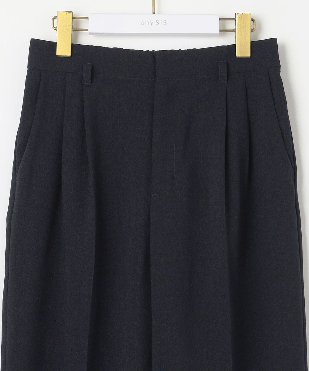 ANY SIS 【洗える】ドライオックスタック ワイドパンツ 