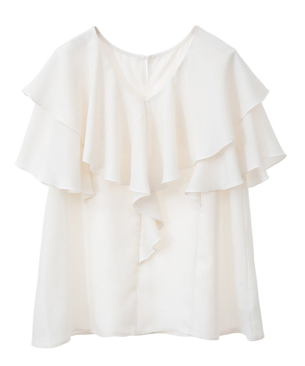 AMERICAN HOLIC イージーケアフリルシャツ 