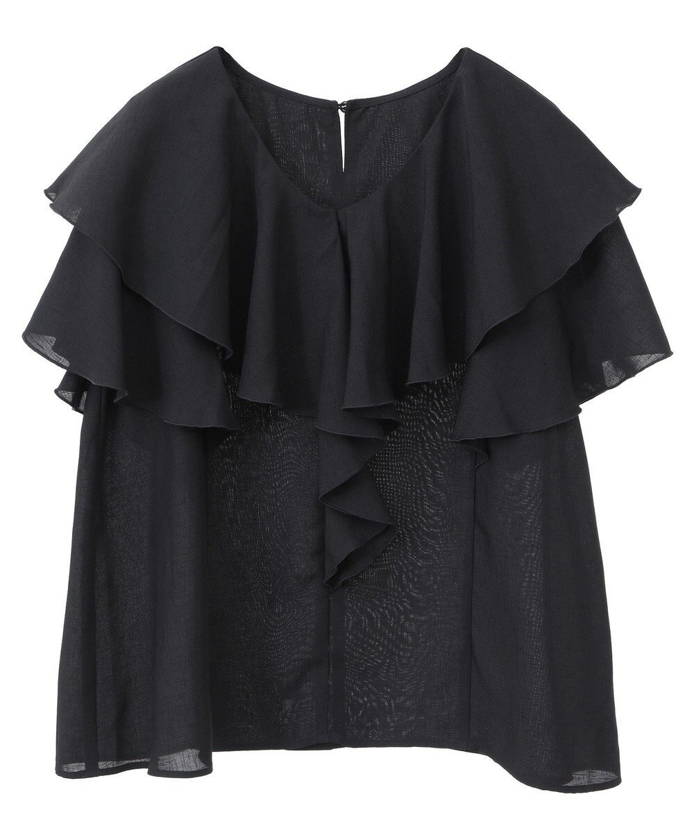 AMERICAN HOLIC イージーケアフリルシャツ 