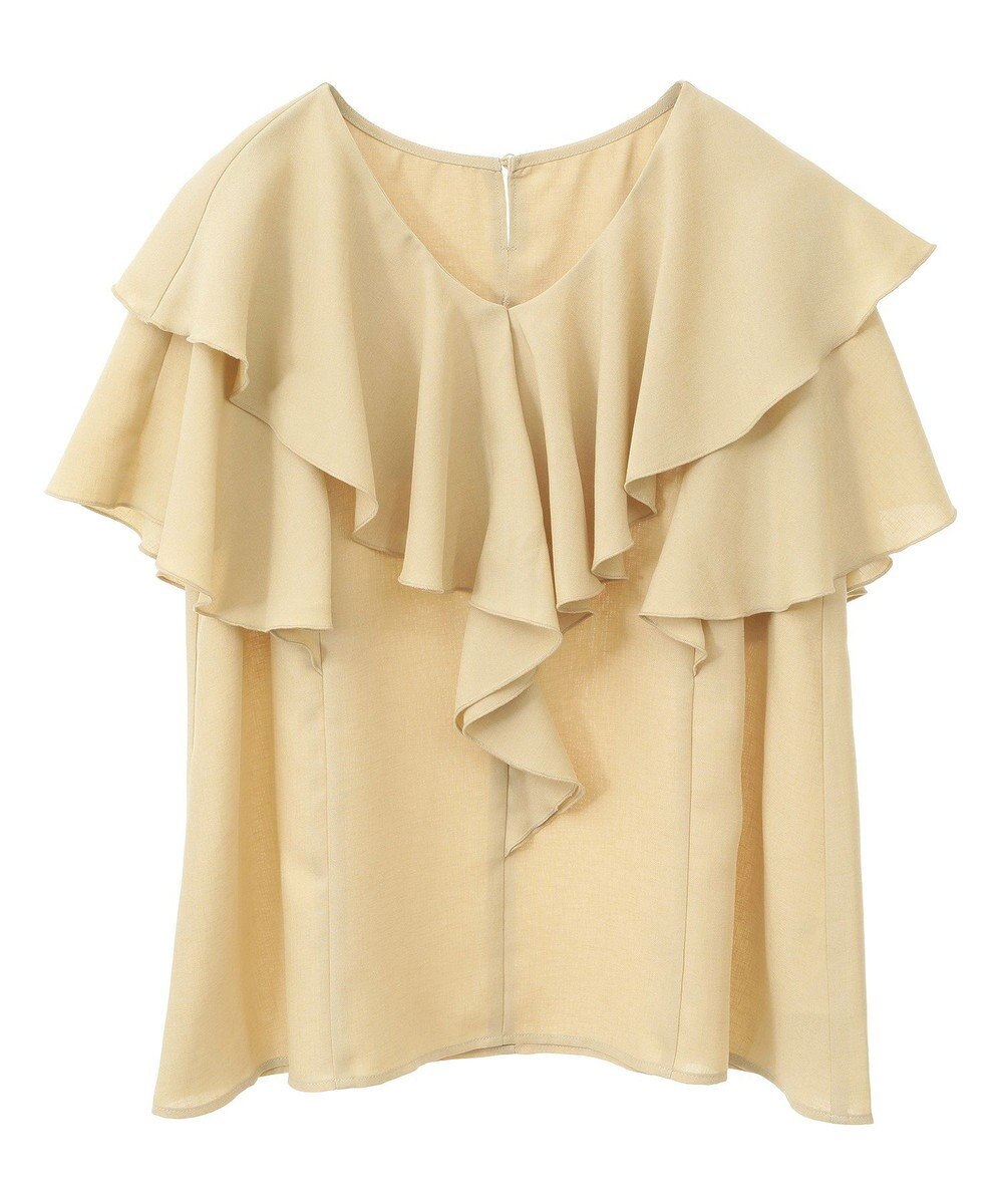 AMERICAN HOLIC イージーケアフリルシャツ 