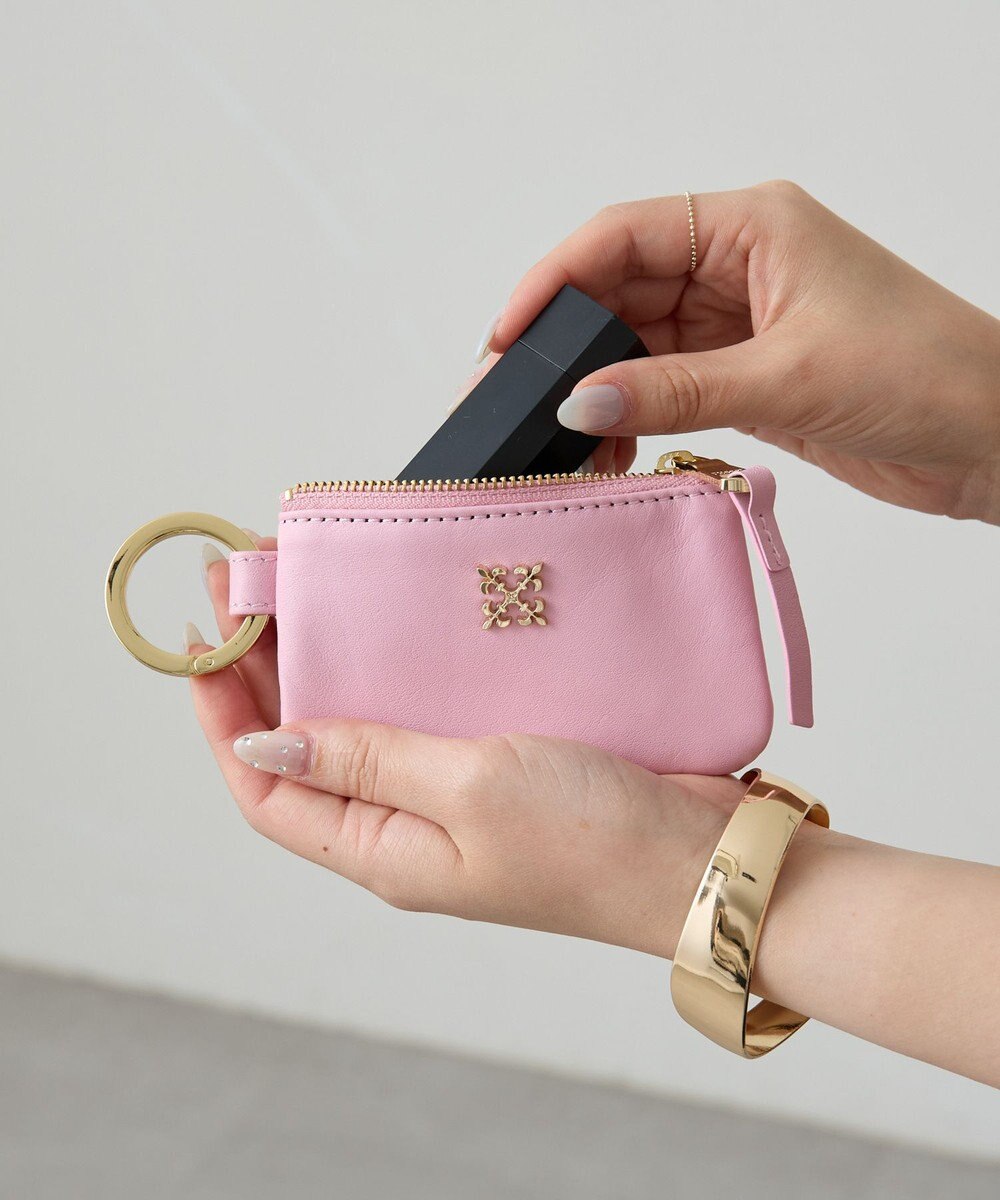 russet カラビナ付き ソフトレザーマルチケース(Z-211) 