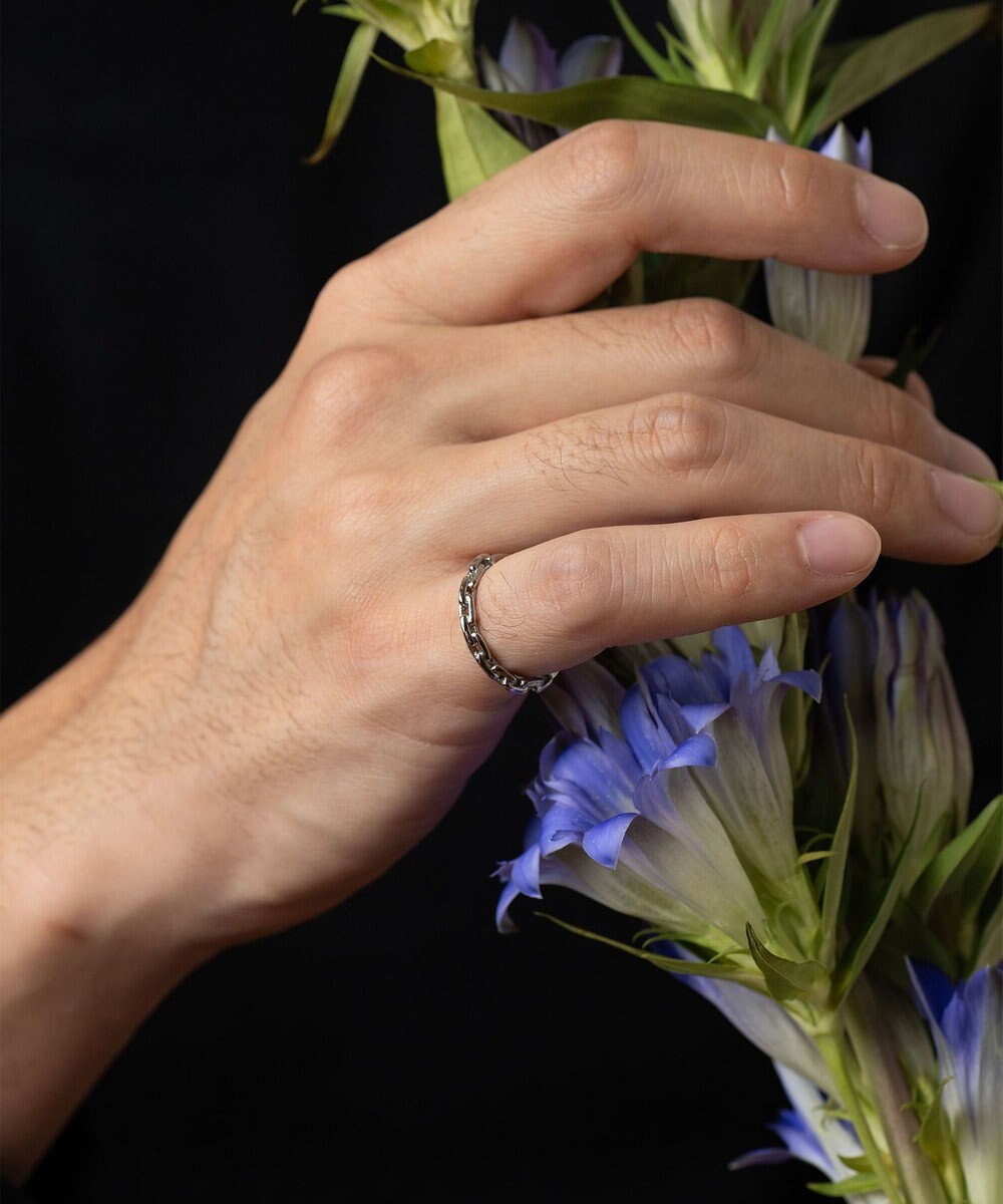 blancotokyo 【金属アレルギー対応】チェーンリング GIUSTIZIA 