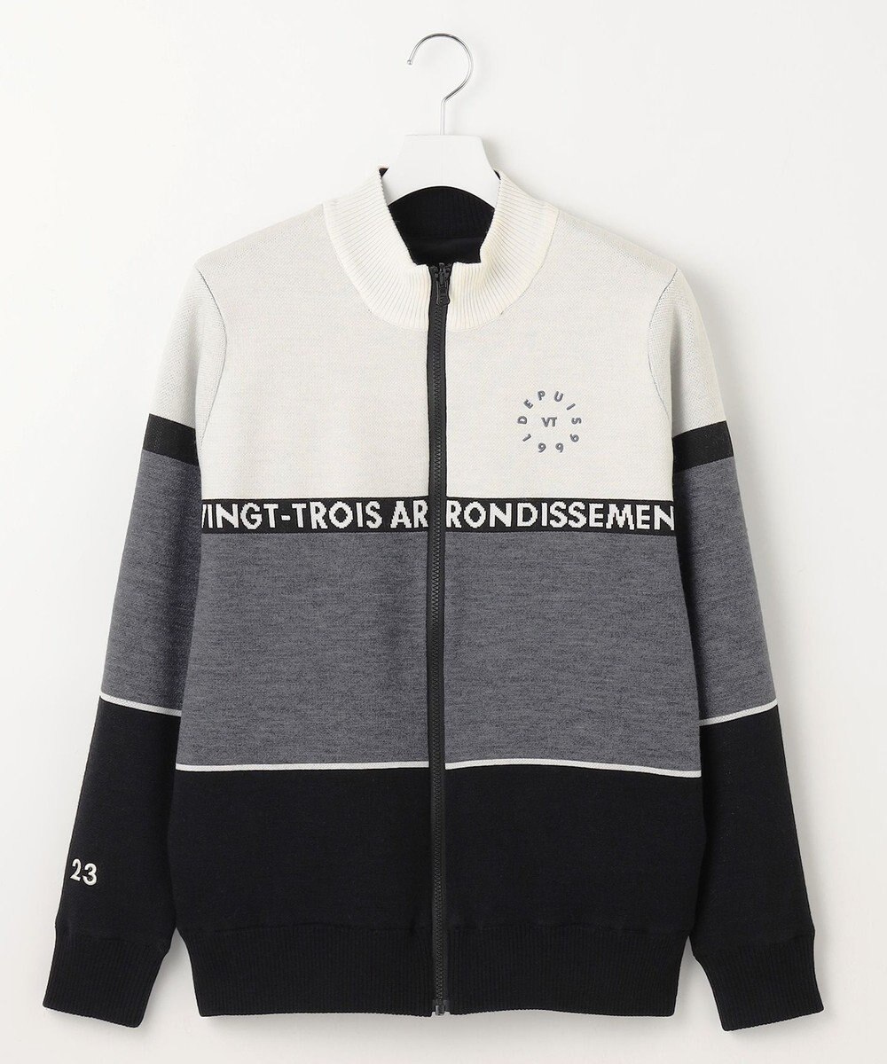23区GOLF 【MEN】リバーシブルニットブルゾン 