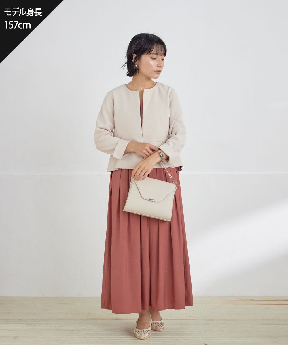 Tiaclasse L 【新色追加・洗える】タックポケットジャレロ 