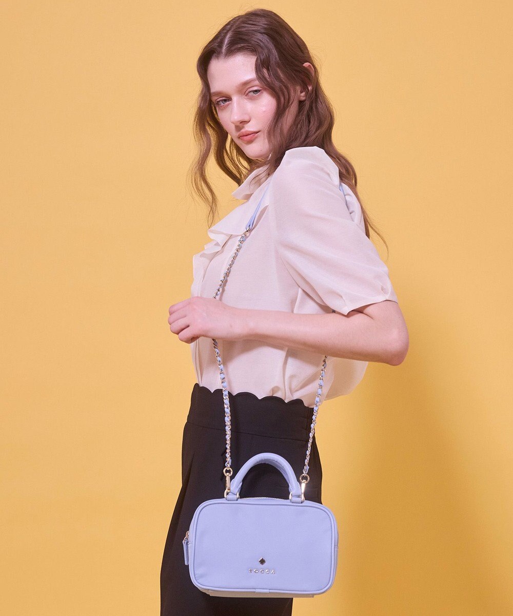 TOCCA 【八木アリサさん着用】WITH CLARISSE 2WAY NYLONBAG ミニボストンバッグ 