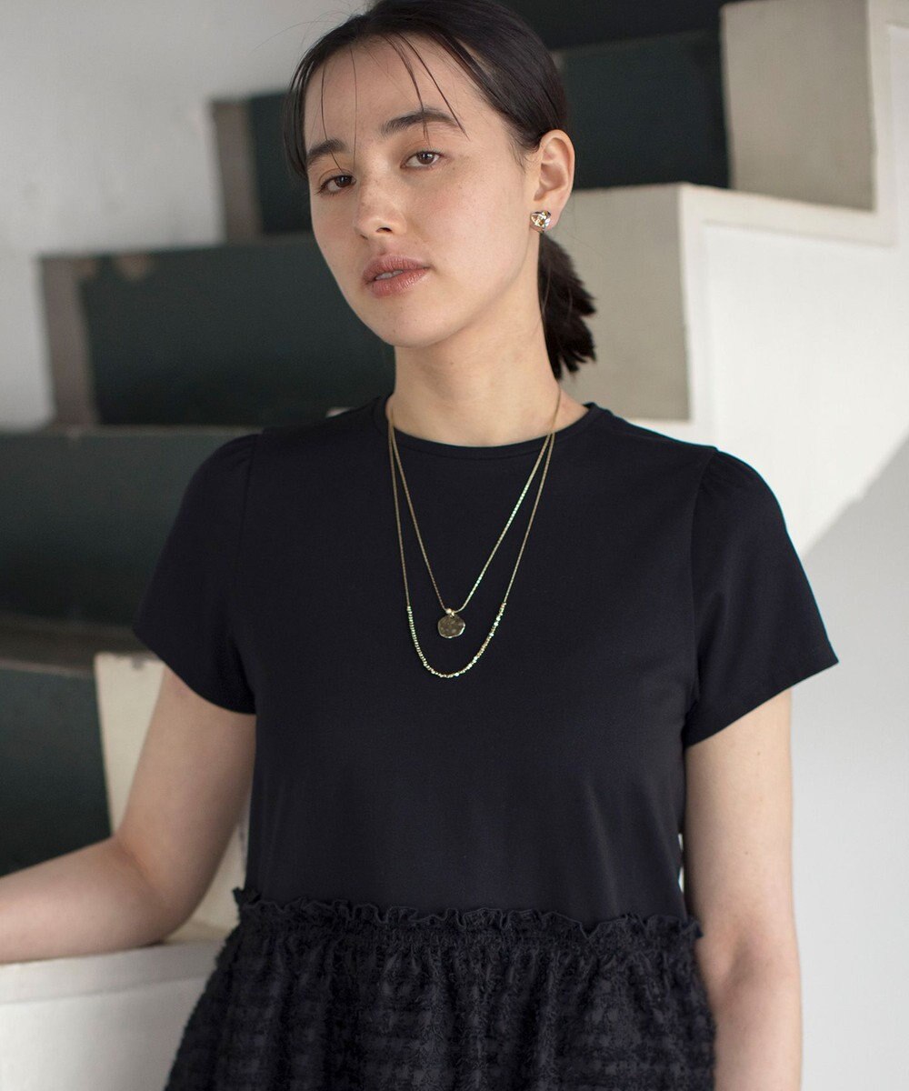 組曲 コイントップレイヤード ネックレス 