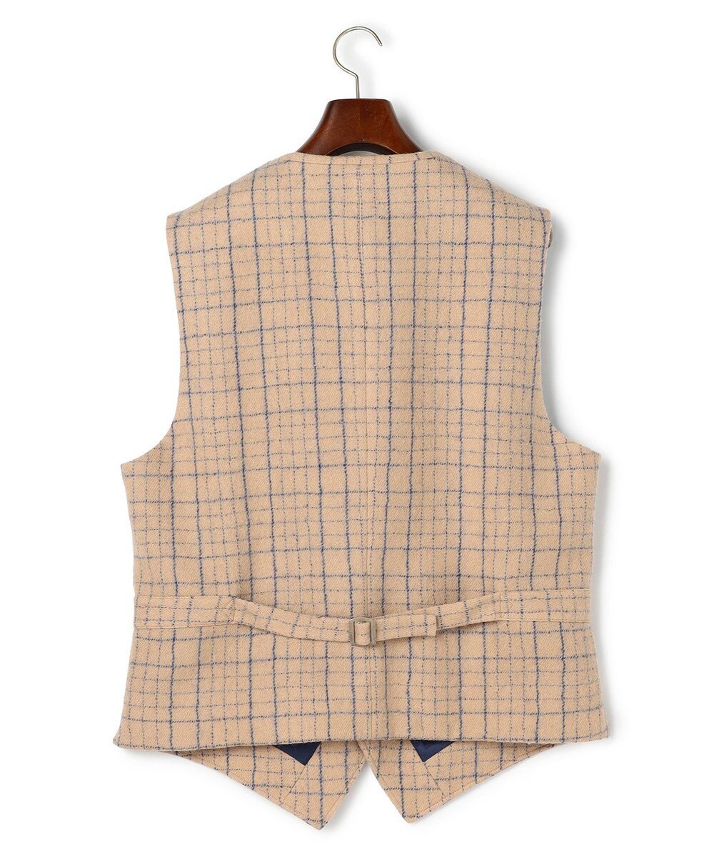 J.PRESS MEN 【J.PRESS ORIGINALS】Boil Random Window Pen Over Odd Vest / Japan Made 