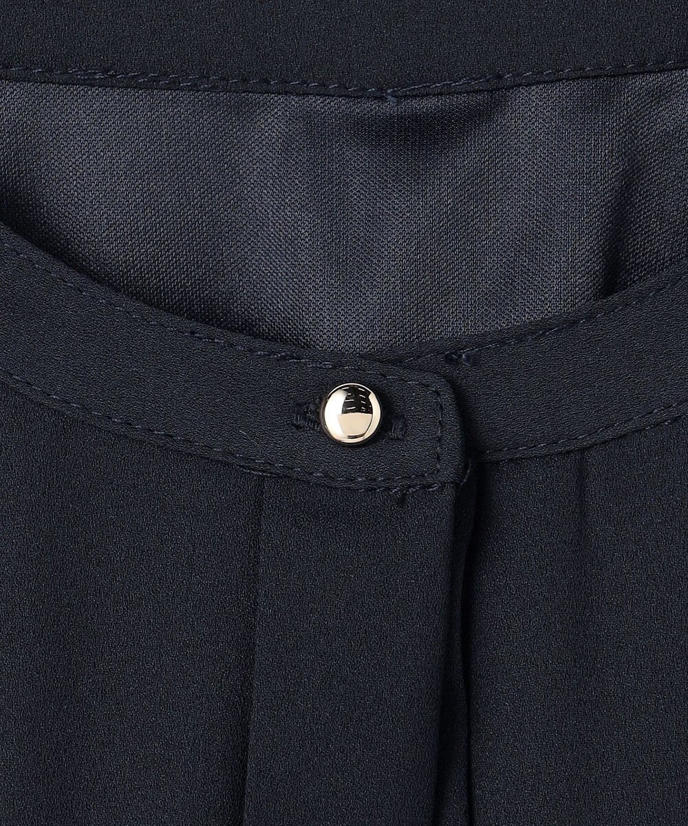 ANY L プリーツブラウス 