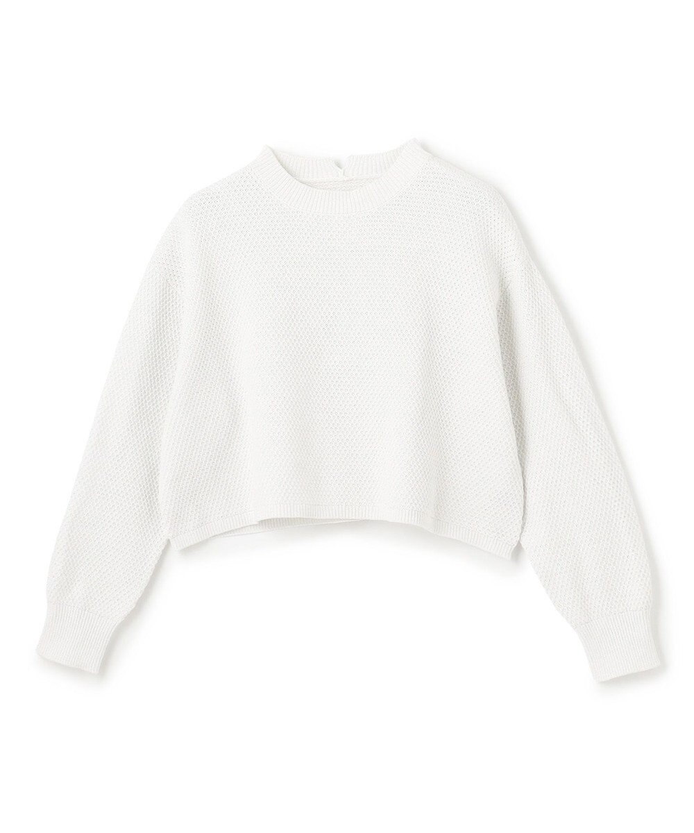 UNFILO 【WEB限定】ラメリンクス クロップドニット 