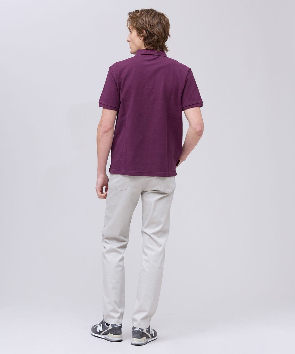 J.PRESS MEN コットンカノコオーバーダイ ポロシャツ 