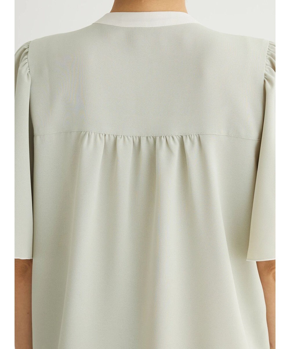 Green Parks ・ＥＬＥＮＣＡＲＥ　ＤＵＥ　バイカラーブラウス 