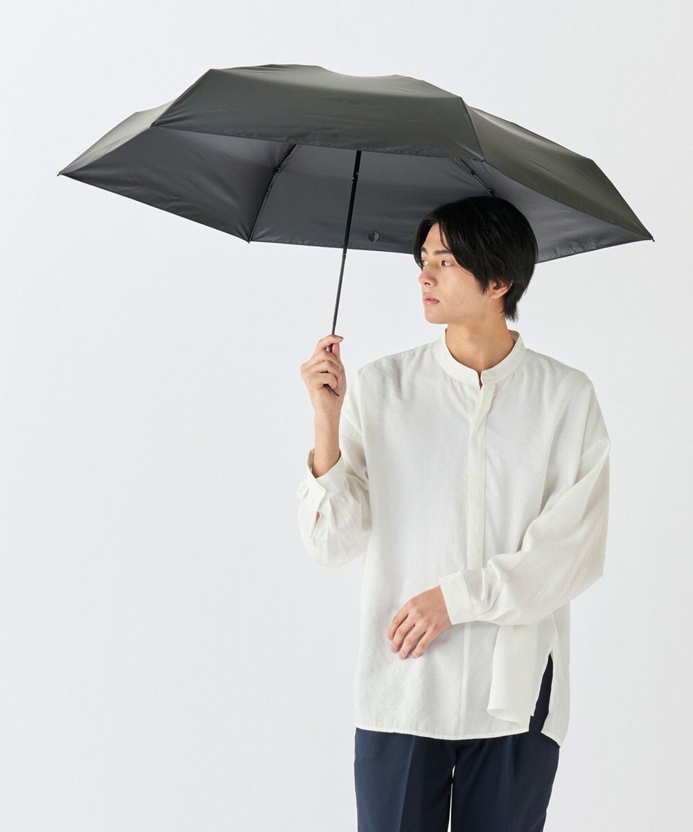 MOONBAT 【遮光100％/超軽量/大きめ】マジで軽い傘 晴雨兼用 折りたたみ日傘 マジカルテックプロテクション 61cm 