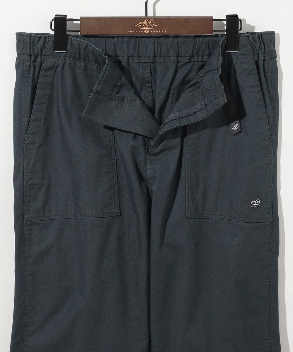 JOSEPH ABBOUD MOUNTAIN 【JAPANファブリック/ストレッチ】ビックライズストレッチ ベイカー パンツ 
