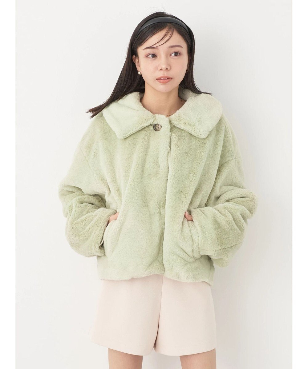 earth music&ecology ファーブルゾン 