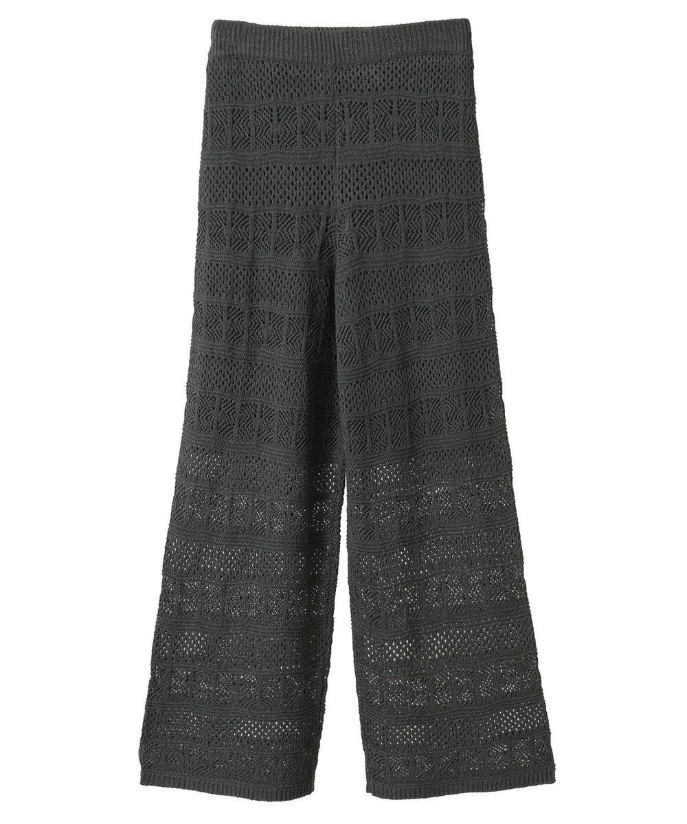 AMERICAN HOLIC レース編みニットパンツ 