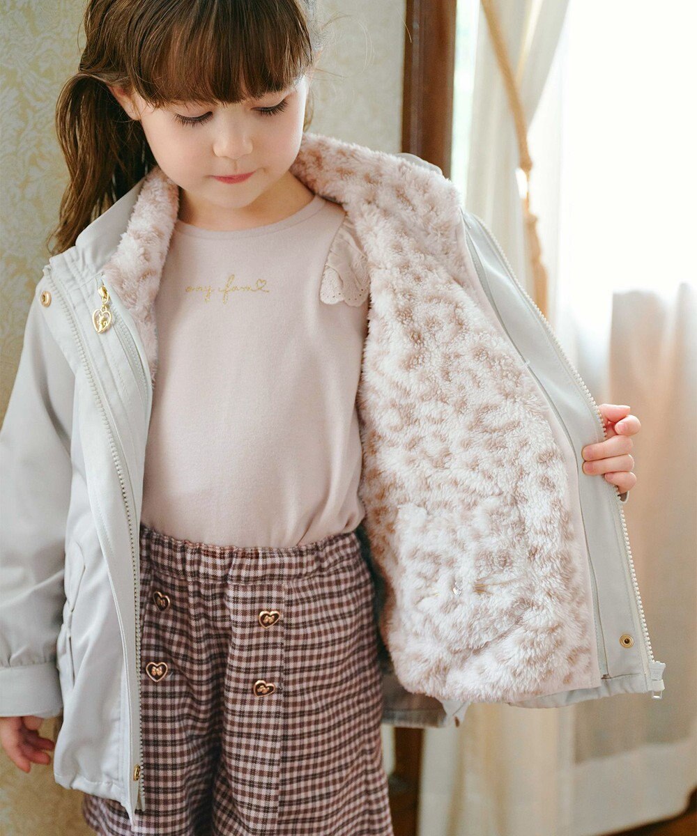 ANY KIDS ガーリーマウンテンパーカー 