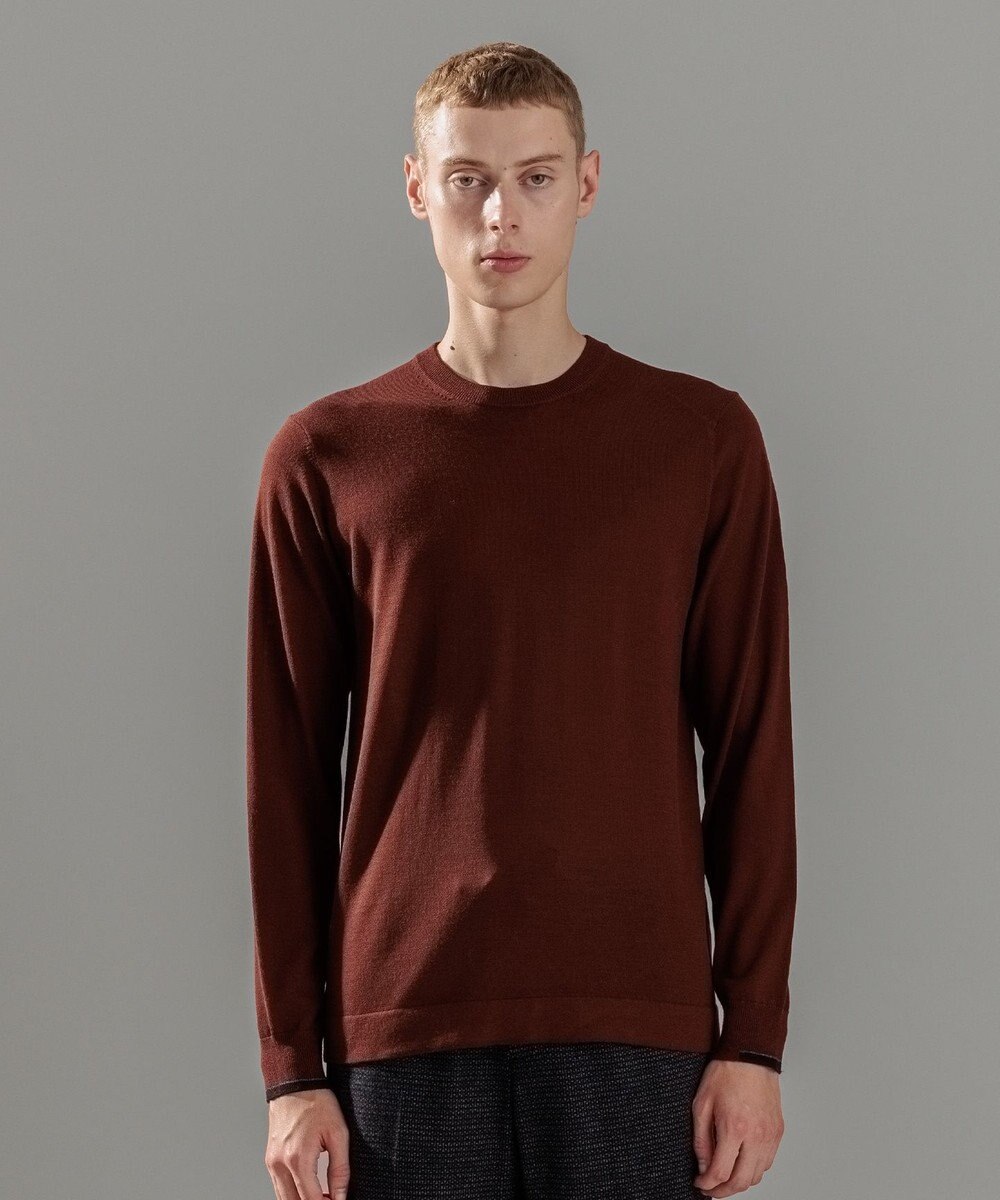 JOSEPH HOMME ウォッシャブルメリノ　クルーネックニット 