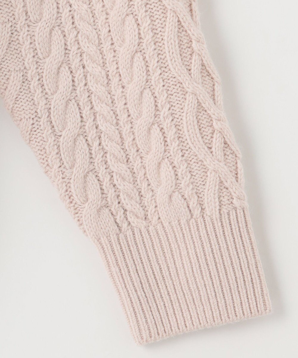 J.PRESS LADIES 【洗える】EIGER CORD アラン カーディガン 