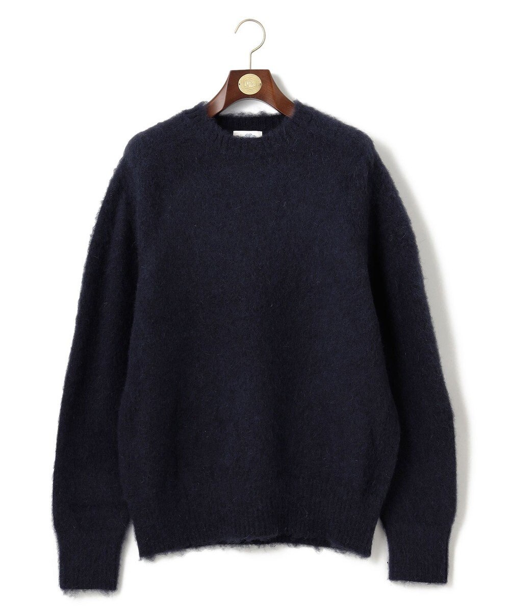 J.PRESS MEN 【J.PRESS ORIGINALS】SHETLAND WOOL SHAGGY KNIT / JAPAN MADE 