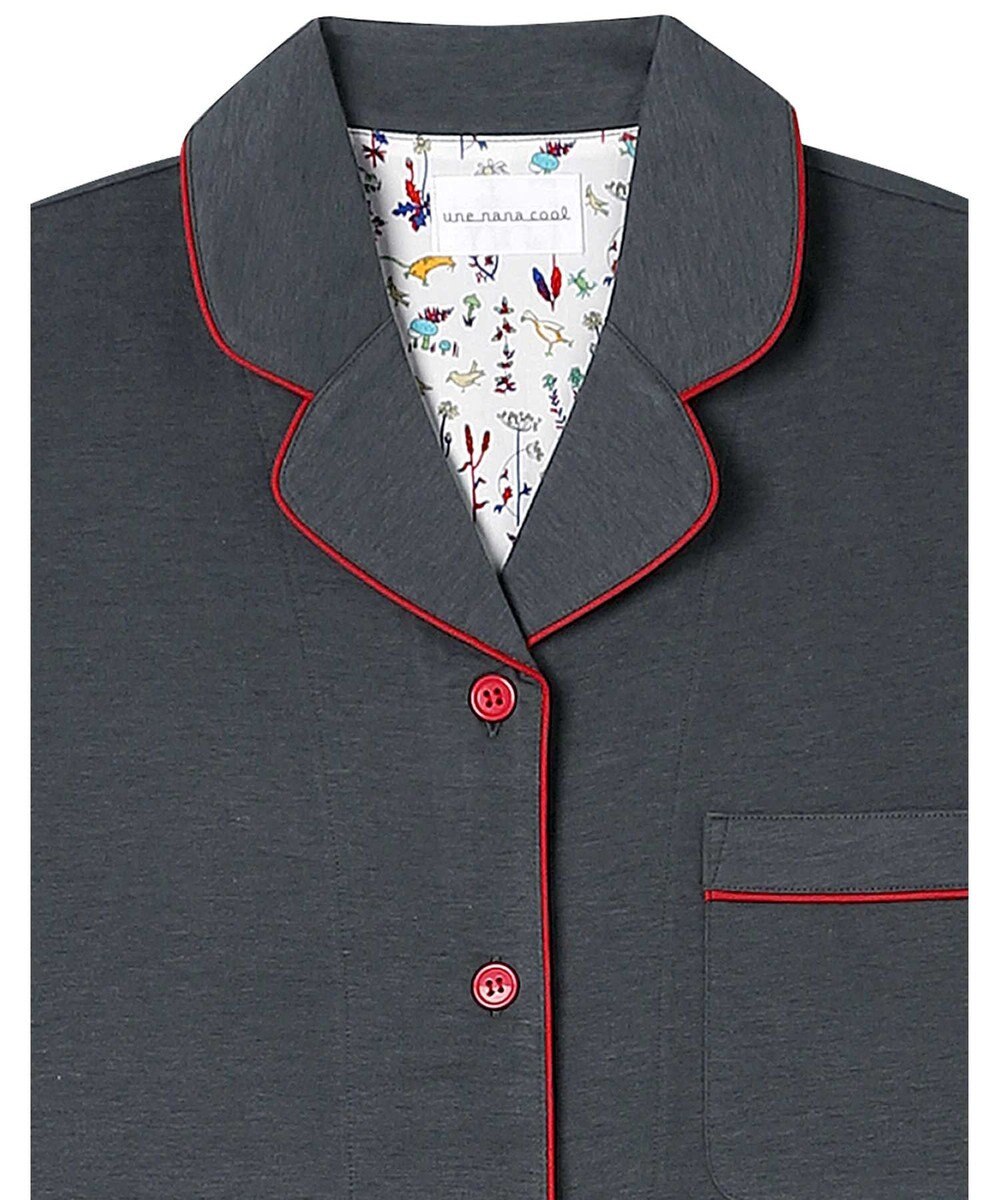 une nana cool 【綿混】アルティメットエアー天竺半袖パジャマ MADE WITH LIBERTY FABRIC 