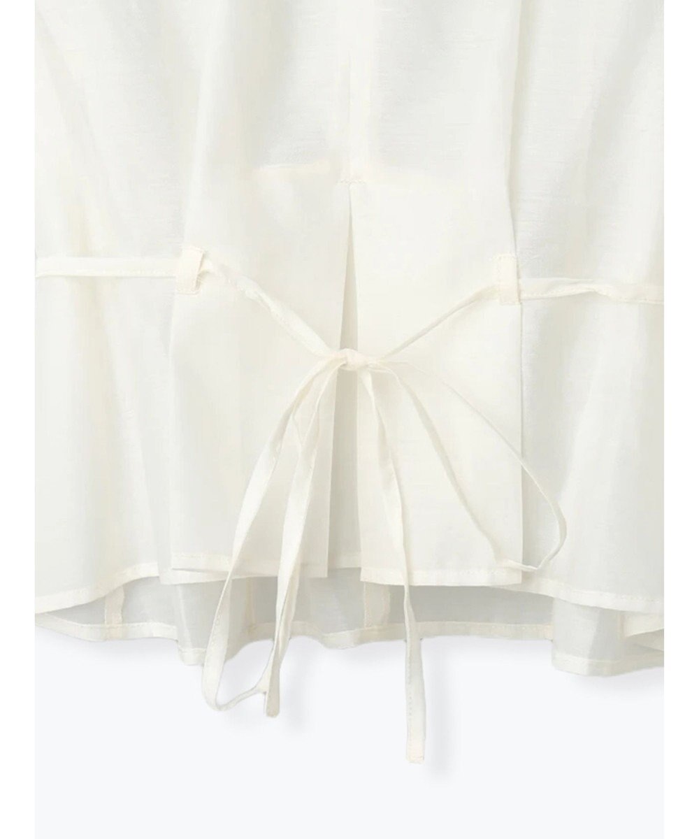 Te chichi ナローリボンシアーペプラムブラウス《2025Autumn catalog vol.2 item》 