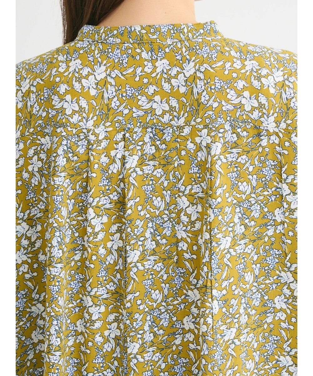 Green Parks アソート柄さらっとレーヨンブラウス 