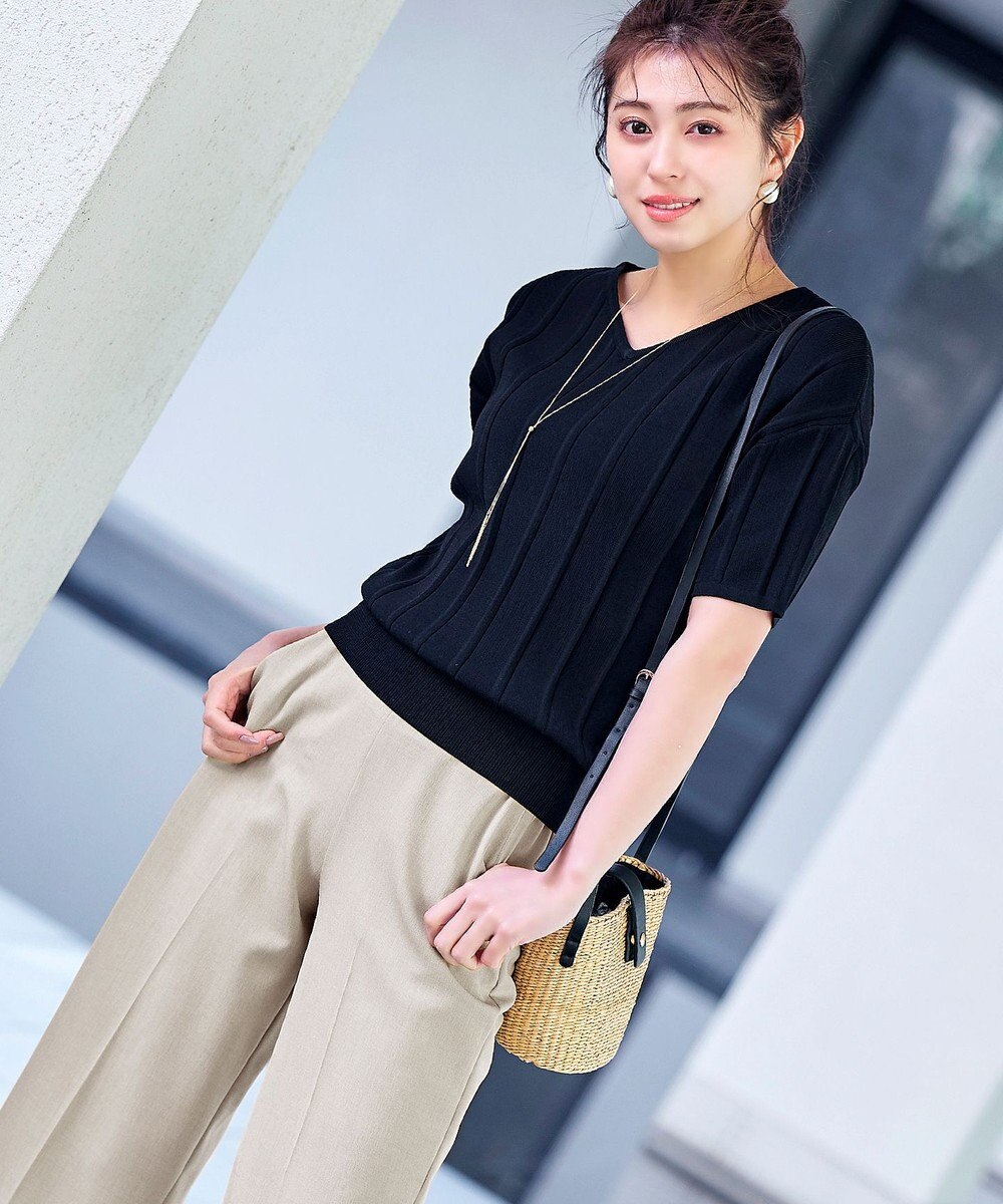 Tiaclasse 【日本製】ボール＆バー ラリエット ネックレス 