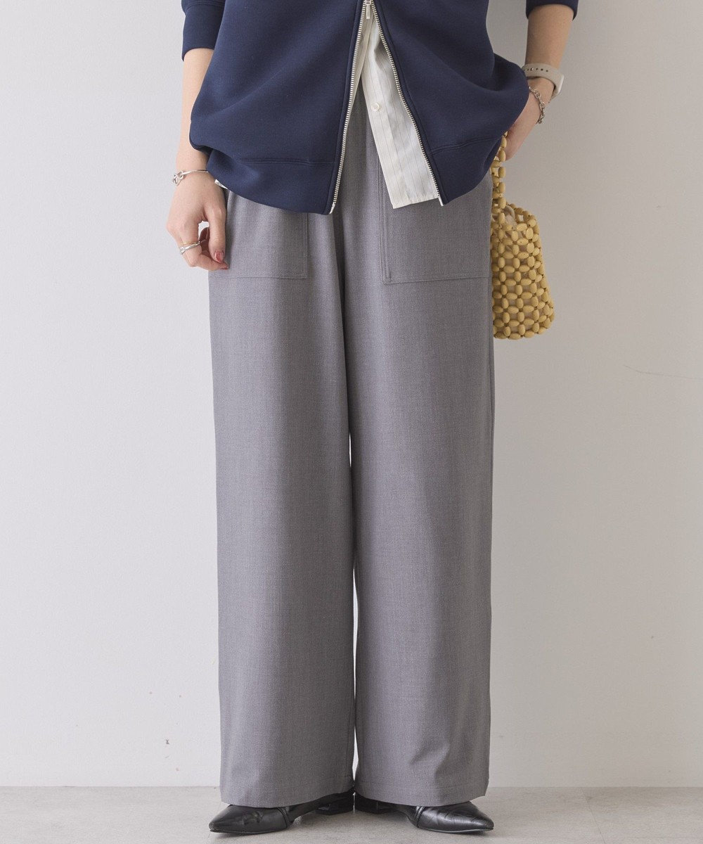 AMERICAN HOLIC 【イージーケア】ベイカーリラックスパンツ 