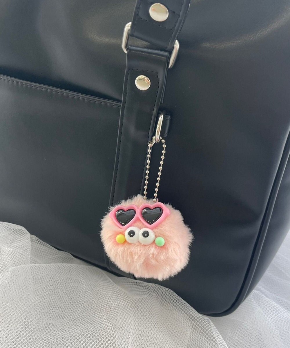 WEGO ミニサングラスモンスターぬいぐるみキーホルダー 