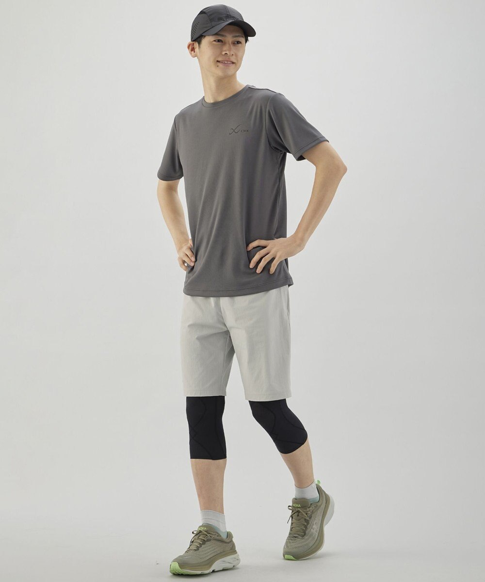 CW-X 【MEN】 CW-X ボトムス ひざ上丈 はっ水(本体) 布帛素材 UVカット率90%以上(本体) メンズ DHO305 /ワコール 